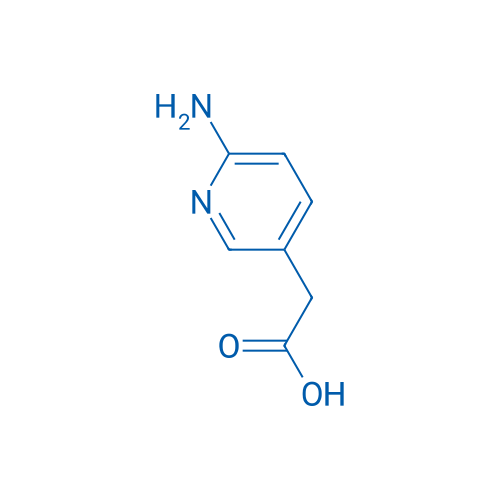 2-(6-Aminopyridin-3-yl)acetic acid 250mg