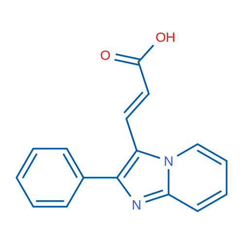 3-(2-Phenylimidazo[1,2-a]pyridin-3-yl)acrylic acid 1g