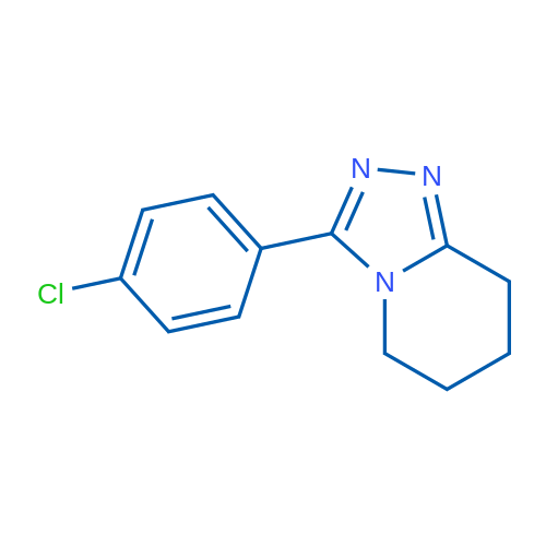3-(4-Chlorophenyl)-5H,6H,7H,8H-[1,2,4]triazolo[4,3-a]pyridine 1g
