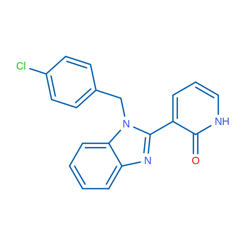 3-{1-[(4-chlorophenyl)methyl]-1H-1,3-benzodiazol-2-yl}-1,2-dihydropyridin-2-one 1g