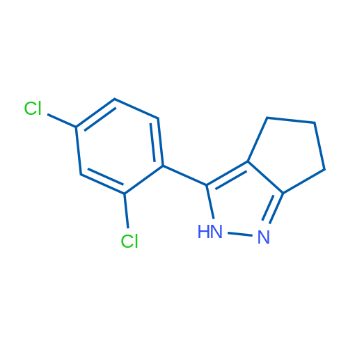 3-(2,4-Dichlorophenyl)-2H,4H,5H,6H-cyclopenta[c]pyrazole 1g