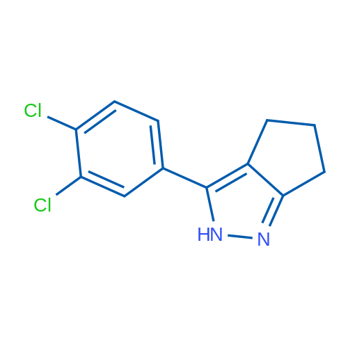 3-(3,4-Dichlorophenyl)-2H,4H,5H,6H-cyclopenta[c]pyrazole 1g