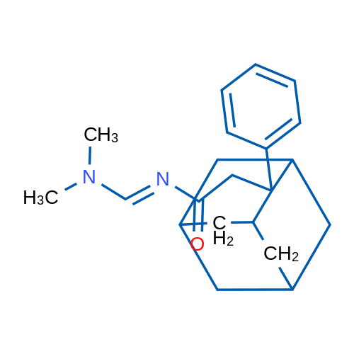 N-[(1E)-(Dimethylamino)methylidene]-2-(2-phenyladamantan-2-yl)acetamide 1g