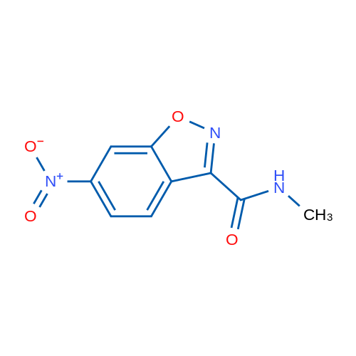 N-Methyl-6-nitro-1,2-benzoxazole-3-carboxamide 1g