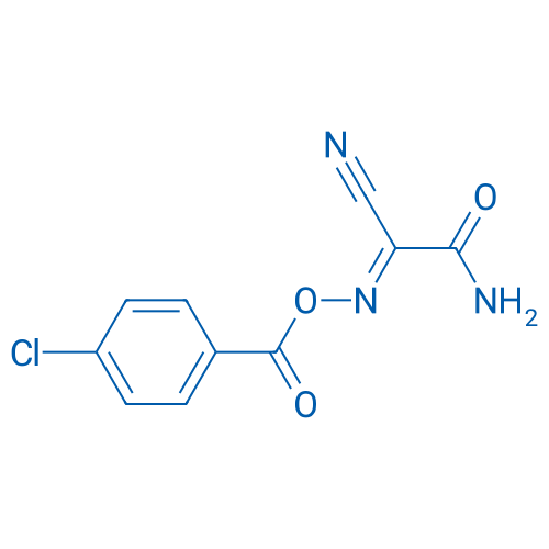 (E)-[Carbamoyl(cyano)methylidene]amino 4-chlorobenzoate 1g
