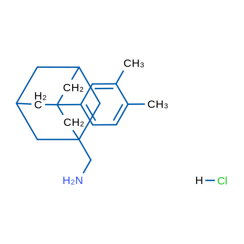 (3-(3,4-Dimethylphenyl)adamantan-1-yl)methanamine hydrochloride 1g