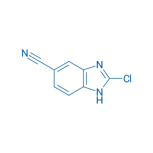 2-Chloro-1H-benzo[d]imidazole-5-carbonitrile 5g