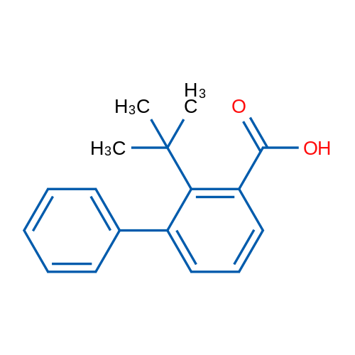 2-(tert-Butyl)-[1,1'-biphenyl]-3-carboxylic acid 1g