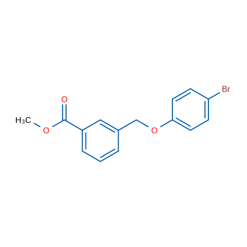 Methyl 3-((4-bromophenoxy)methyl)benzoate 1g