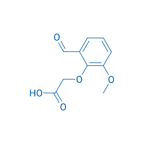 2-(2-Formyl-6-methoxyphenoxy)acetic acid 250mg
