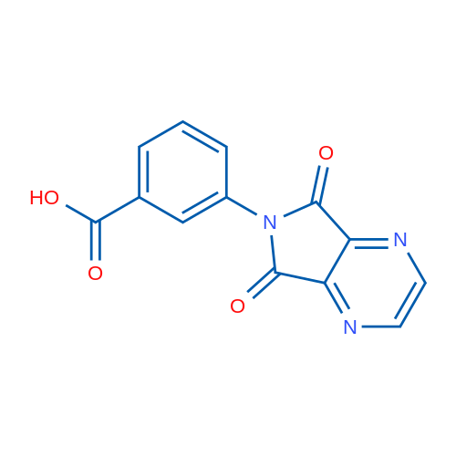 3-(5,7-Dioxo-5H-pyrrolo[3,4-b]pyrazin-6(7H)-yl)benzoic acid 1g
