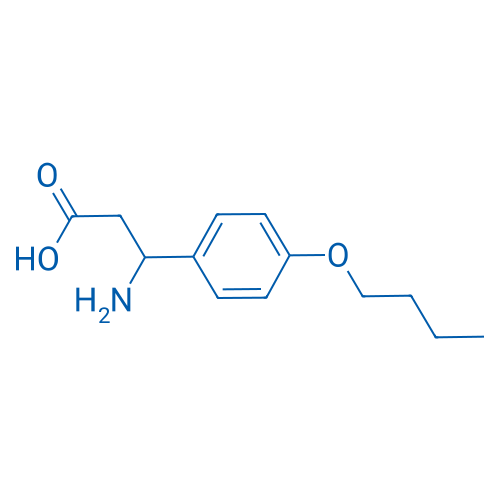 3-Amino-3-(4-butoxyphenyl)propanoic acid 250mg