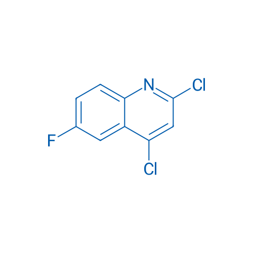 2,4-Dichloro-6-fluoro-quinoline 100mg