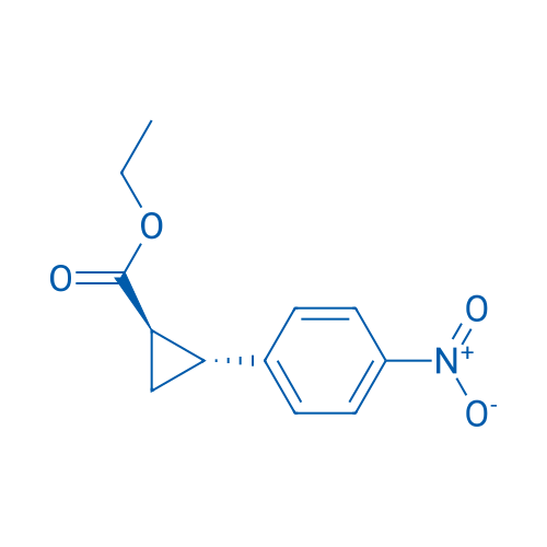 Ethyl (1R,2R)-2-(4-nitrophenyl)cyclopropane-1-carboxylate 250mg