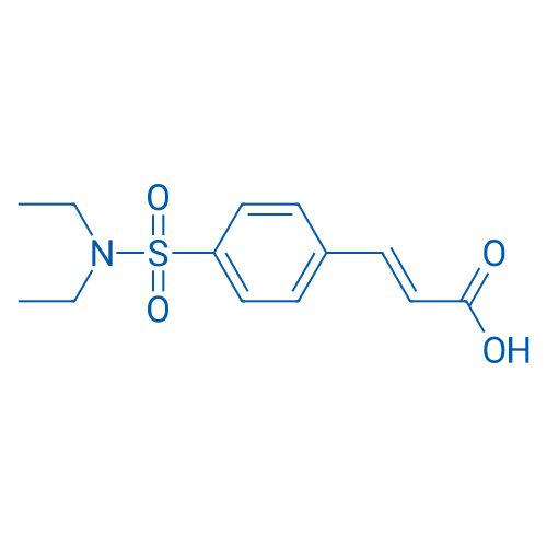 3-[4-(Diethylsulfamoyl)phenyl]prop-2-enoic acid 1g