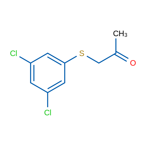 1-[(3,5-Dichlorophenyl)sulfanyl]propan-2-one 1g