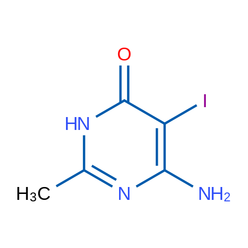 6-Amino-5-iodo-2-methylpyrimidin-4(3H)-one 1g