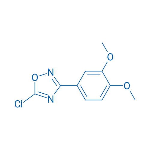 5-Chloro-3-(3,4-dimethoxyphenyl)-1,2,4-oxadiazole 1g