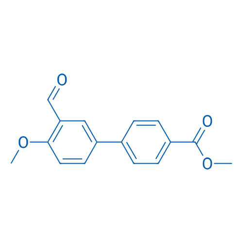 Methyl 3'-formyl-4'-methoxybiphenyl-4-carboxylate 250mg
