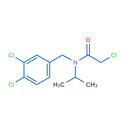 2-Chloro-N-(3,4-dichlorobenzyl)-N-isopropylacetamide 1g