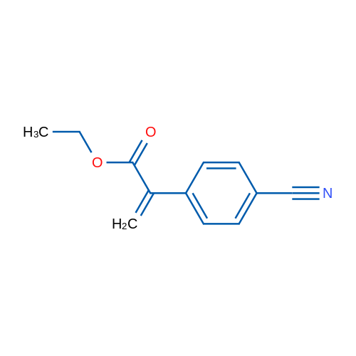 Ethyl 2-(4-cyanophenyl)acrylate 1g