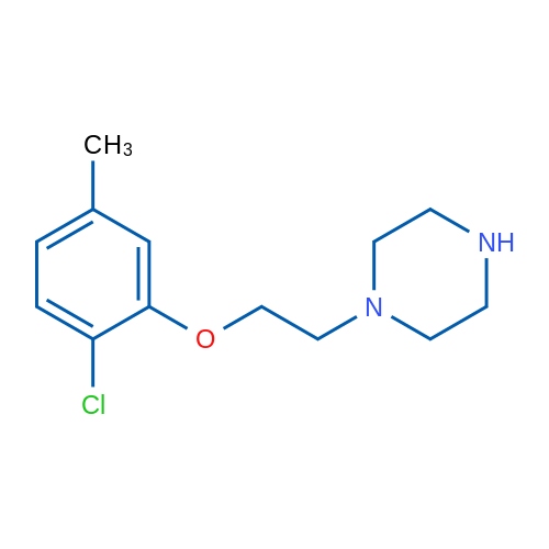 1-(2-(2-Chloro-5-methylphenoxy)ethyl)piperazine 1g