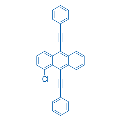 1-Chloro-9,10-bis(phenylethynyl)anthracene 25g