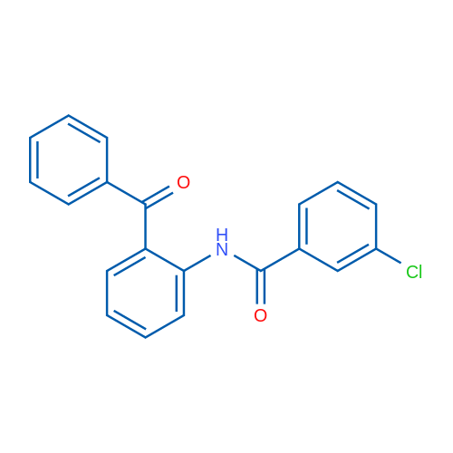 N-(2-Benzoylphenyl)-3-chlorobenzamide 1g