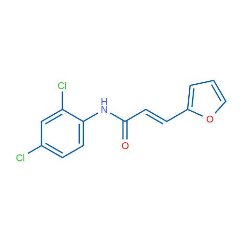 (2E)-N-(2,4-Dichlorophenyl)-3-(furan-2-yl)prop-2-enamide 1g