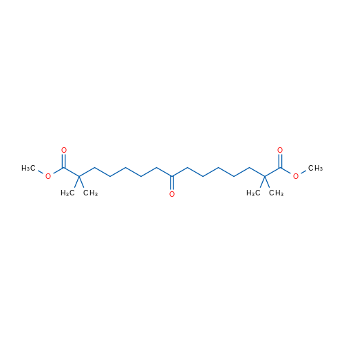 Dimethyl 2,2,14,14-tetramethyl-8-oxopentadecanedioate 100mg