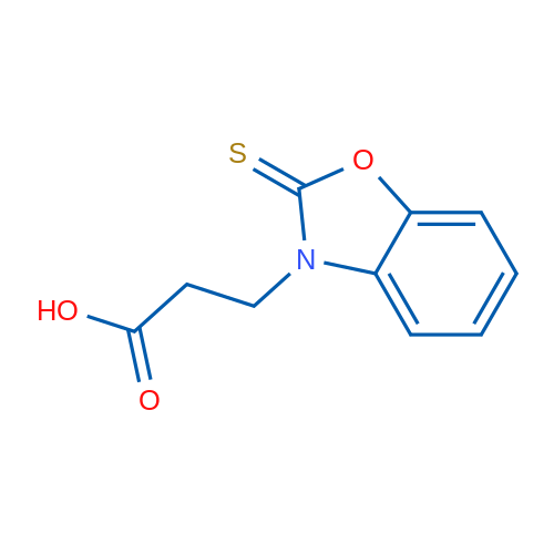 3-(2-Thioxobenzo[d]oxazol-3(2H)-yl)propanoic acid 1g