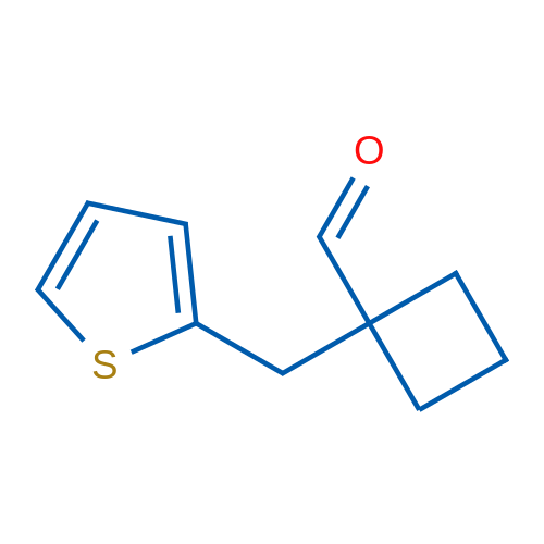 1-(2-Thienylmethyl)-cyclobutanecarboxaldehyde 1g