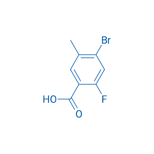 4-Bromo-2-fluoro-5-methylbenzoic acid 5g