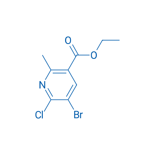 Ethyl 5-bromo-6-chloro-2-methylnicotinate 100mg