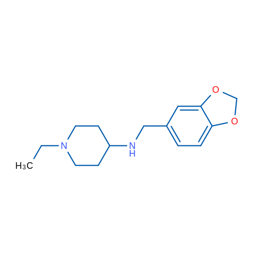 N-(Benzo[d][1,3]dioxol-5-ylmethyl)-1-ethylpiperidin-4-amine 1g