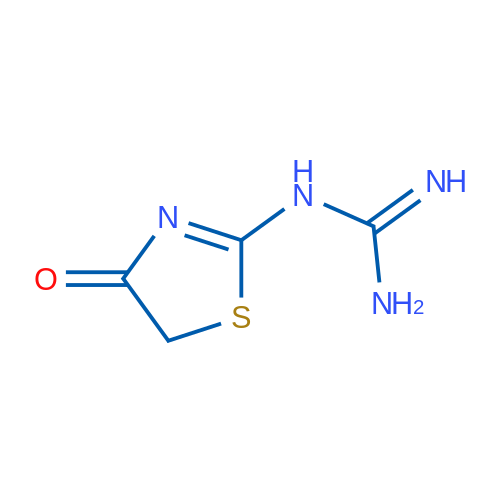 1-(4-oxo-4,5-Dihydrothiazol-2-yl)guanidine 5g