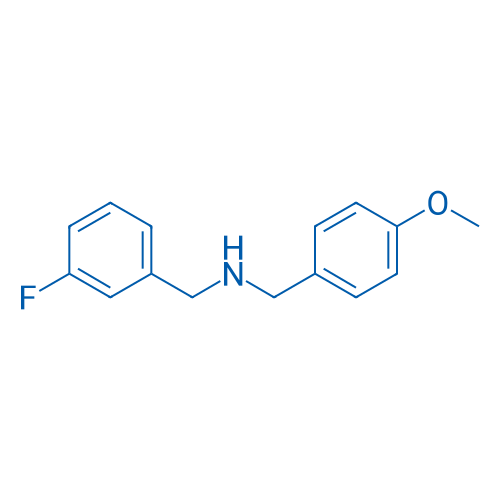 N-(3-Fluorobenzyl)-1-(4-methoxyphenyl)methanamine 1g