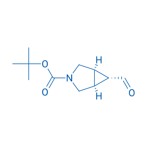 rel-(1R,5S,6r)-tert-Butyl 6-formyl-3-azabicyclo[3.1.0]hexane-3-carboxylate 25g