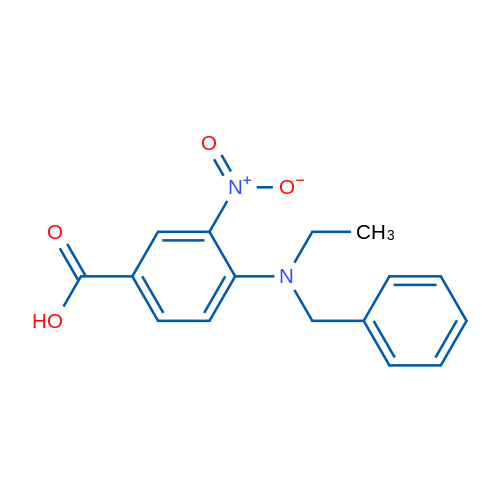 4-(Benzyl(ethyl)amino)-3-nitrobenzoic acid 1g