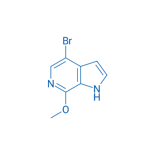4-Bromo-7-methoxy-1H-pyrrolo[2,3-c]pyridine 5g