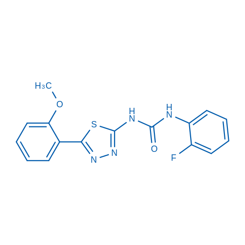 1-(2-fluorophenyl)-3-[5-(2-methoxyphenyl) 5mg