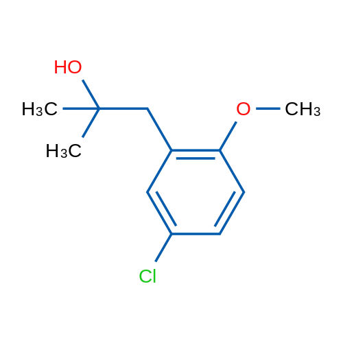 1-(5-Chloro-2-methoxyphenyl)-2-methylpropan-2-ol 1g