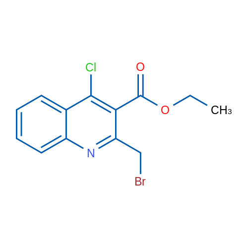 Ethyl 2-(bromomethyl)-4-chloroquinoline-3-carboxylate 1g
