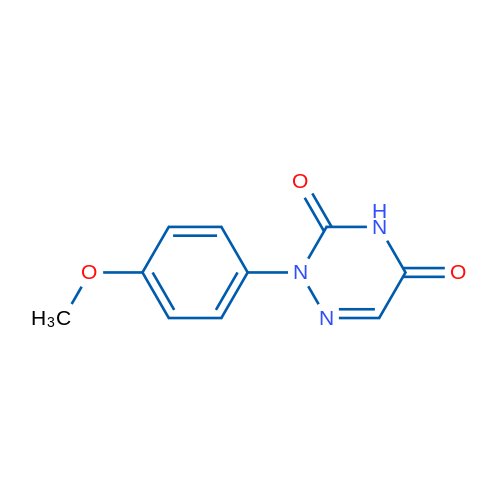 2-(4-Methoxyphenyl)-1,2,4-triazine-3,5(2H,4H)-dione 1g