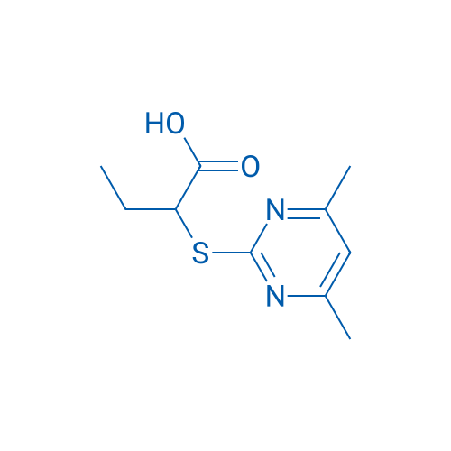 2-((4,6-Dimethylpyrimidin-2-yl)thio)butanoic acid 1g