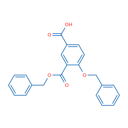 4-(Benzyloxy)-3-((benzyloxy)carbonyl)benzoic acid 1g
