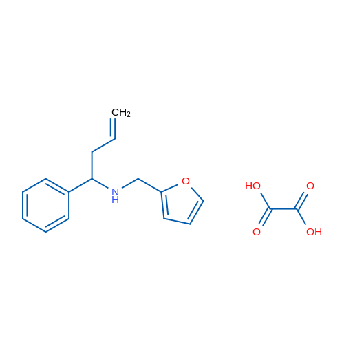 N-(Furan-2-ylmethyl)-1-phenylbut-3-en-1-amine oxalate 1g