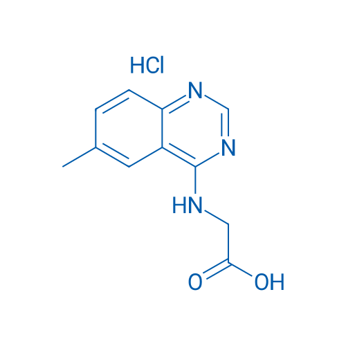 2-((6-Methylquinazolin-4-yl)amino)acetic acid hydrochloride 5g
