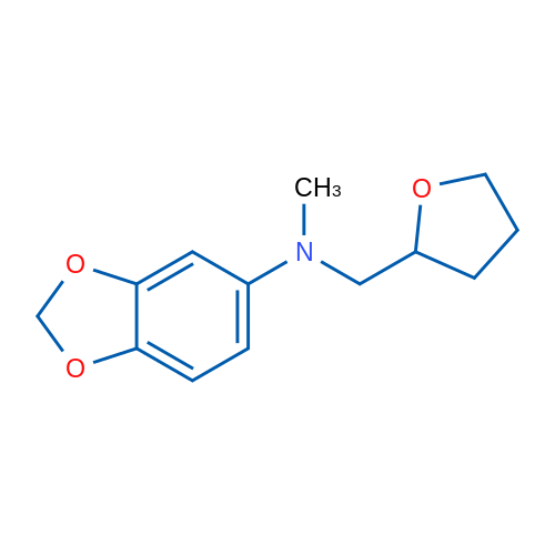 N-Methyl-N-((tetrahydrofuran-2-yl)methyl)benzo[d][1,3]dioxol-5-amine 1g