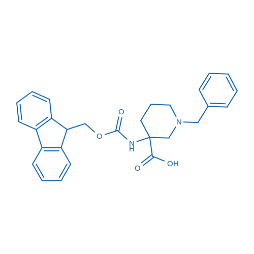 1-Benzyl-3-({[(9H-fluoren-9-yl)methoxy]carbonyl}amino)piperidine-3-carboxylic acid 100mg